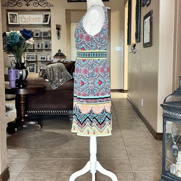 London Times*Midi Sundress - Picture 2 of 4